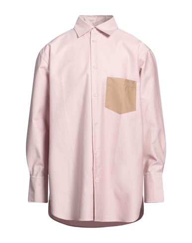 Jw Anderson Man Shirt Light Pink Size M Cotton