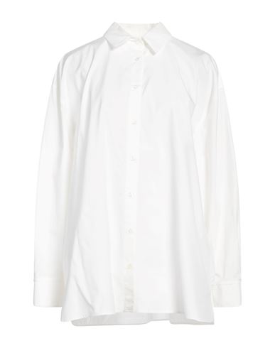Shop Loulou Studio Woman Shirt Off White Size M Cotton