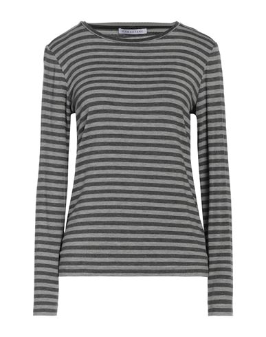 Caractere Caractère Woman T-shirt Grey Size Xl Viscose, Elastane