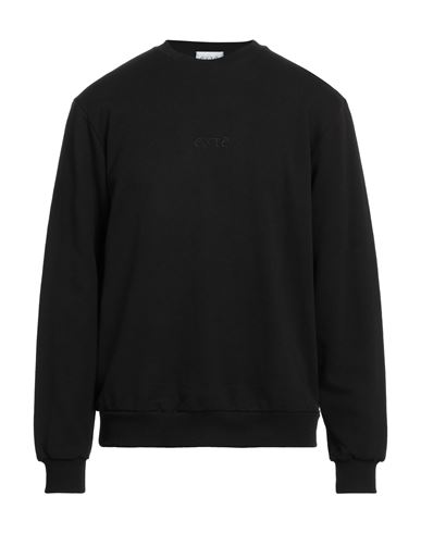 Exte Man Sweatshirt Black Size Xxl Cotton