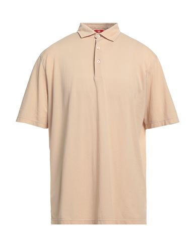 Shop Kired Man Polo Shirt Beige Size 46 Cotton