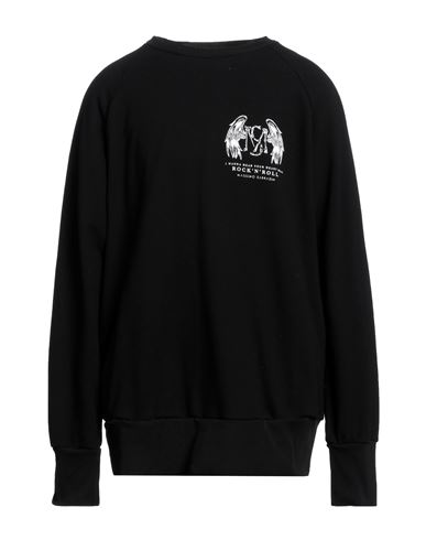 Massimo Sabbadin Man Sweatshirt Black Size Xl Cotton