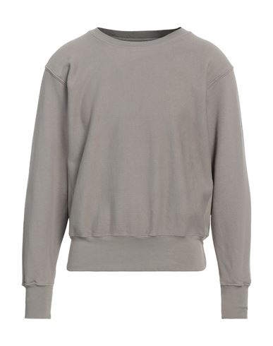 Shop Les Tien Man Sweatshirt Khaki Size Xxs Cotton In Beige