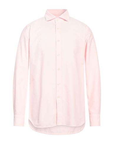 Caliban 820 Man Shirt Light Pink Size 15 Cotton