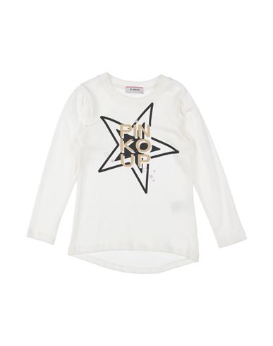 Pinko Up Babies'  Toddler Girl T-shirt Off White Size 7 Cotton