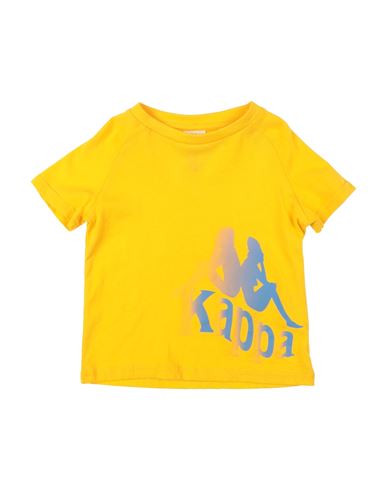 Kappa Babies'  Toddler Boy T-shirt Yellow Size 4 Cotton