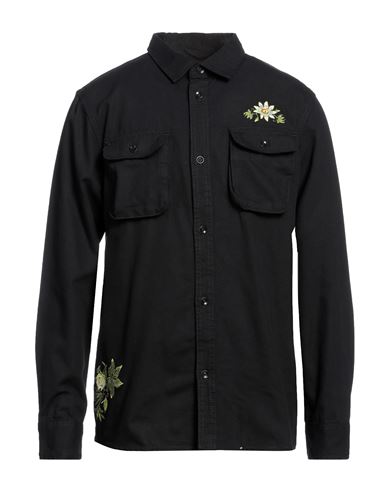 Vans Man Shirt Black Size Xl Cotton