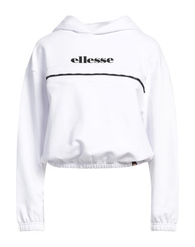 Ellesse Woman Sweatshirt White Size Xs Cotton, Polyester
