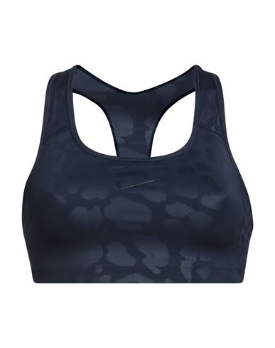 Nike Woman Top Blue Size Xs Polyester, Elastane