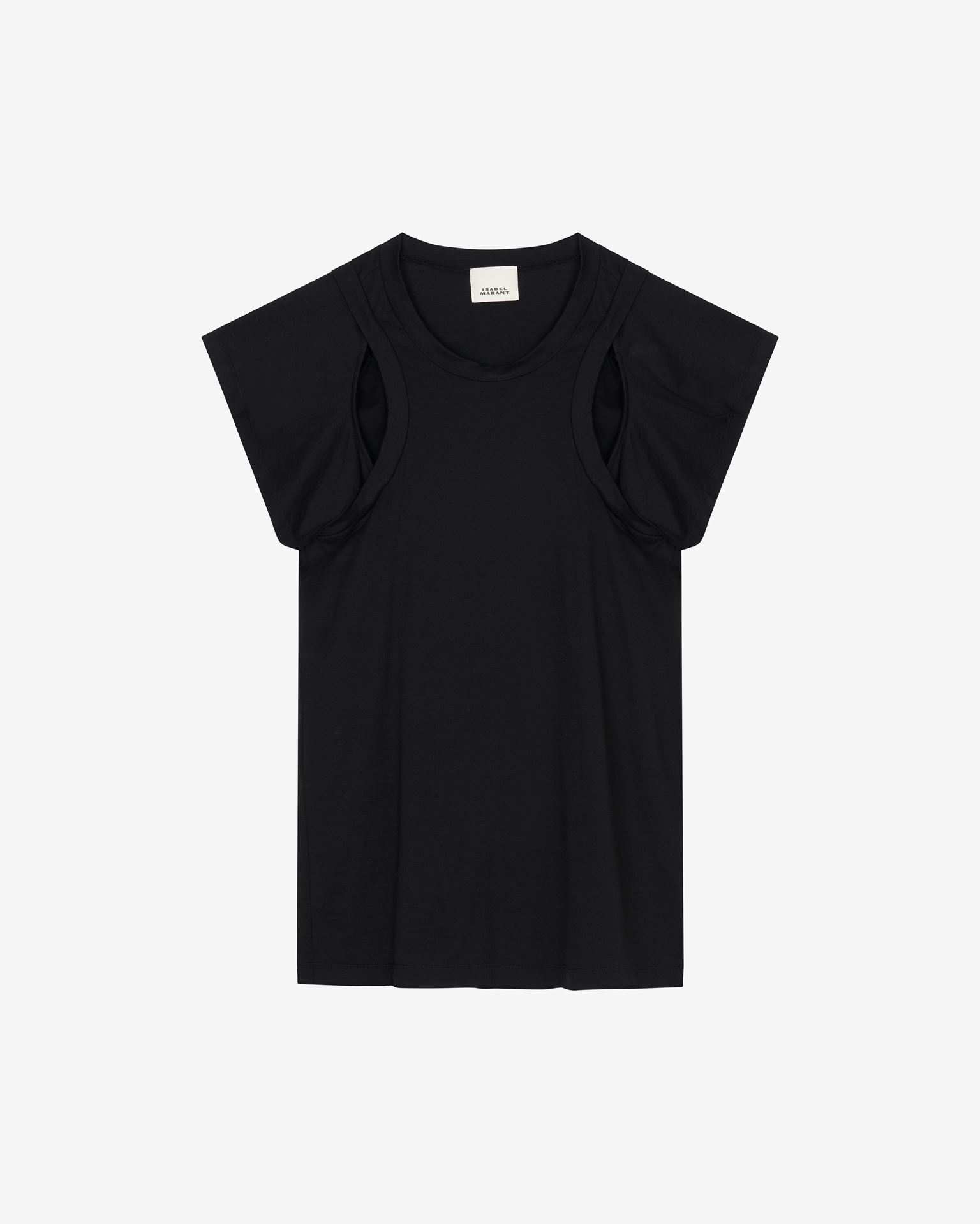 Isabel Marant, Faly Cotton T-shirt - Women - Black