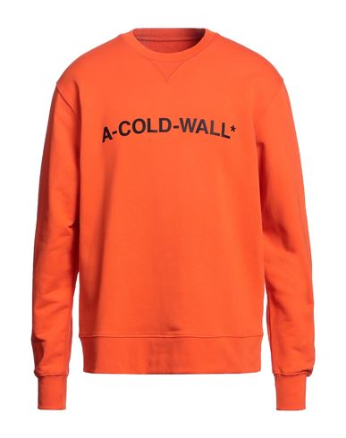 A-cold-wall* Man Sweatshirt Orange Size M Cotton