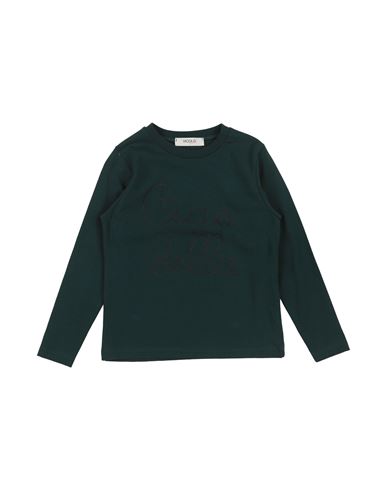 Vicolo Babies'  Toddler Girl T-shirt Dark Green Size 4 Cotton, Elastane