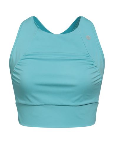 Deha Woman Top Turquoise Size S Polyamide, Elastane In Blue