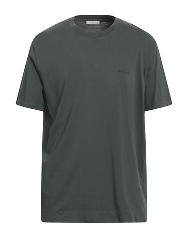 Boglioli Man T-shirt Dark Green Size Xxl Cotton