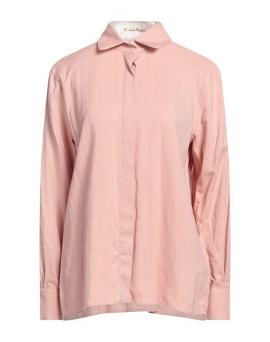 Le Sarte Pettegole Woman Shirt Pink Size 4 Viscose, Cotton, Silk