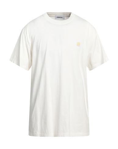 Ambush Man T-shirt Ivory Size M Cotton, Polyester In White