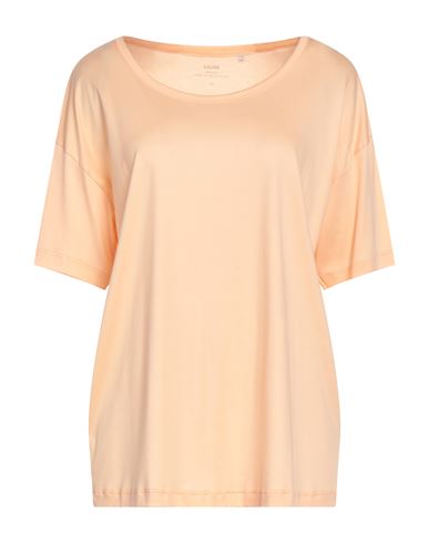 Calida Woman T-shirt Apricot Size M Cotton In Orange