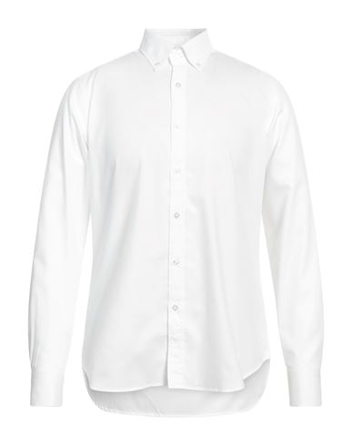 Alv By Alviero Martini Man Shirt White Size 17 Cotton