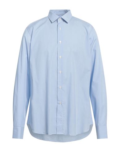 Shop Alv By Alviero Martini Man Shirt Light Blue Size 17 ½ Cotton