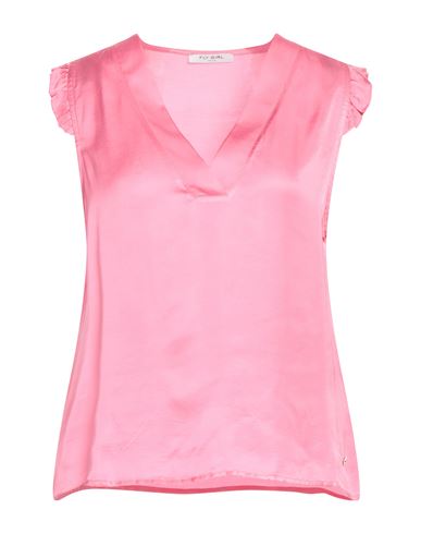 Shop Fly Girl Woman Top Pink Size Xl Viscose