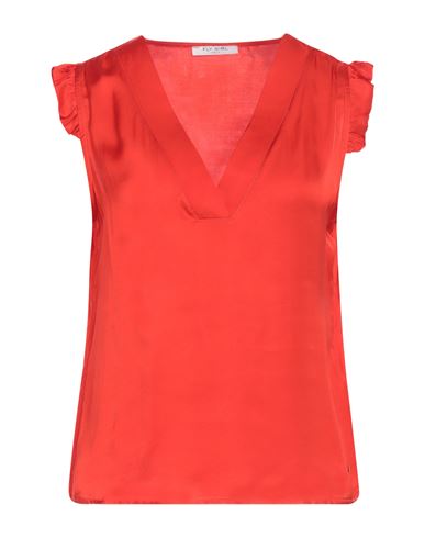 Fly Girl Woman Top Red Size Xl Viscose