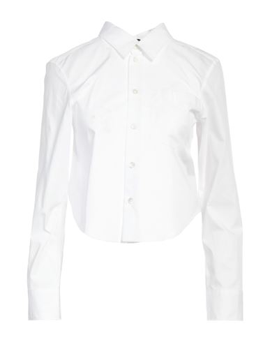 Ann Demeulemeester Woman Shirt White Size 12 Cotton