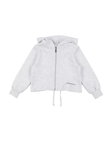 Hinnominate Toddler Girl Sweatshirt Light Grey Size 4 Cotton In Grey