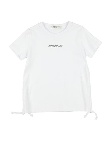 Hinnominate Toddler Girl T-shirt White Size 6 Cotton In White
