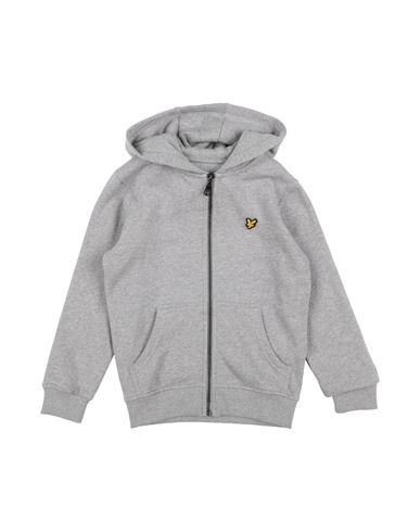 Lyle & Scott Kids'  Toddler Boy Sweatshirt Light Grey Size 6 Cotton, Polyester