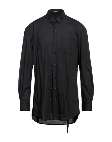 Shop Ann Demeulemeester Man Shirt Black Size 40 Cotton