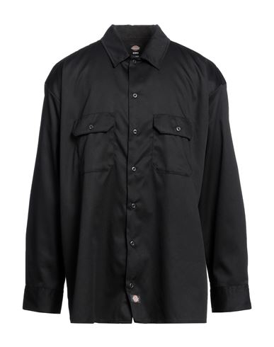Shop Dickies Man Shirt Black Size L Polyester, Cotton