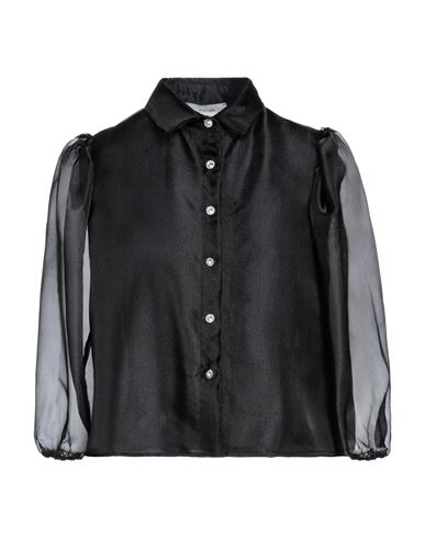 Man Sweatshirt Black Size XL Cotton, Polyester