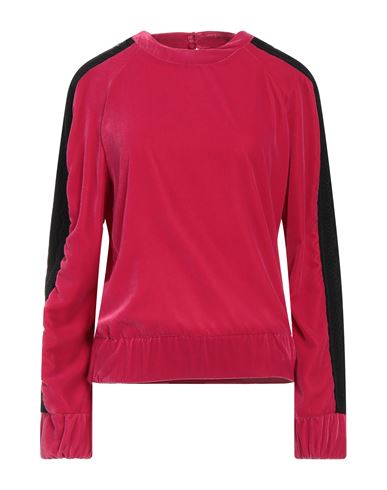 Cavalli Class Woman Blouse Fuchsia Size Xs Polyester In Pink