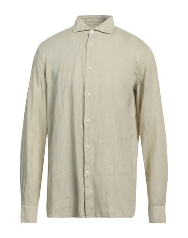 Reyer Man Shirt Beige Size 16 ½ Linen