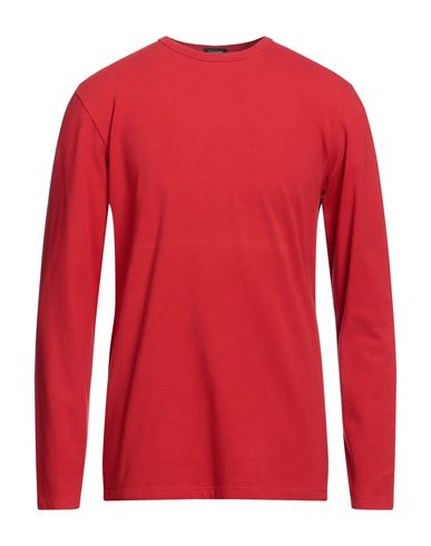 Cruciani Man T-shirt Red Size 40 Cotton
