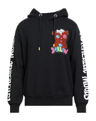 Barrow Man Sweatshirt Black Size L Cotton In Black