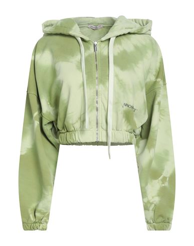Hinnominate Woman Sweatshirt Lime Green Size Xs Cotton In Green