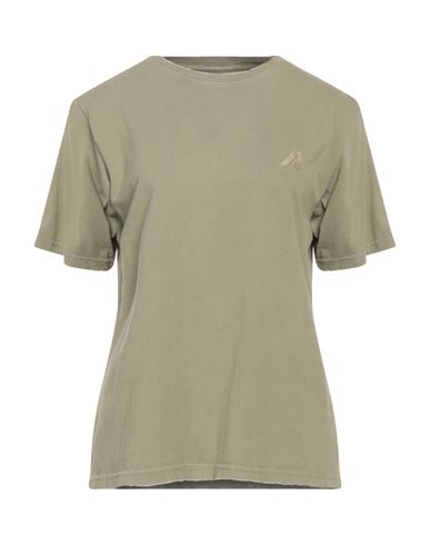 Autry Woman T-shirt Military Green Size L Cotton