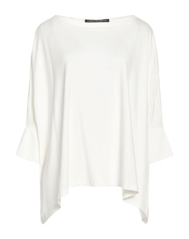 Shop Alessio Bardelle Woman T-shirt Ivory Size M/l Viscose, Nylon, Elastane In White