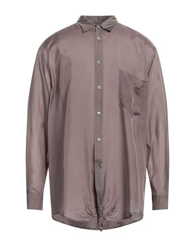 Shop Magliano Man Shirt Grey Size S Cupro
