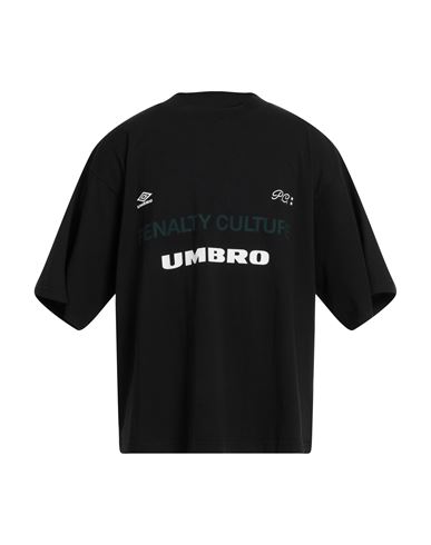 Umbro Man T-shirt Black Size L Cotton
