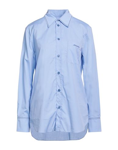 Marni Woman Shirt Light Blue Size 6 Cotton