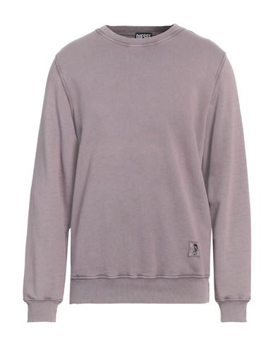 Diesel Man Sweatshirt Purple Size M Cotton