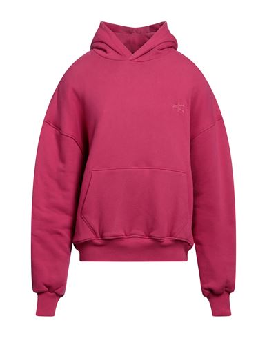 Unnatural Man Sweatshirt Fuchsia Size Xxl Cotton In Pink