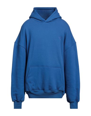 Unnatural Man Sweatshirt Bright Blue Size Xxl Cotton