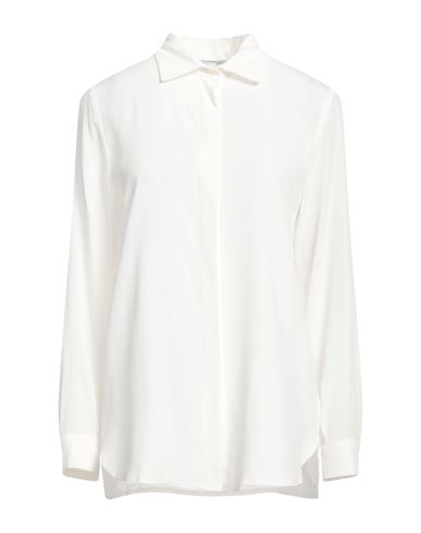 Hopper Woman Shirt White Size 8 Acrylic, Silk