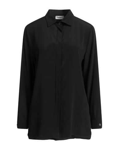 Hopper Woman Shirt Black Size 10 Acrylic, Silk