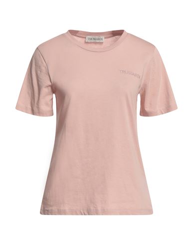 Trussardi Woman T-shirt Pink Size M Cotton