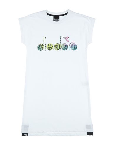 Diadora Babies'  Toddler Girl T-shirt White Size 4 Cotton