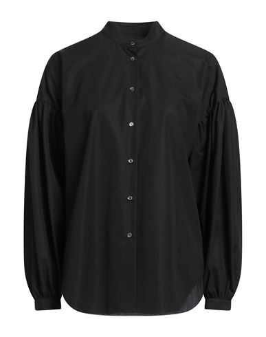 Shop Aspesi Woman Shirt Black Size 8 Cotton